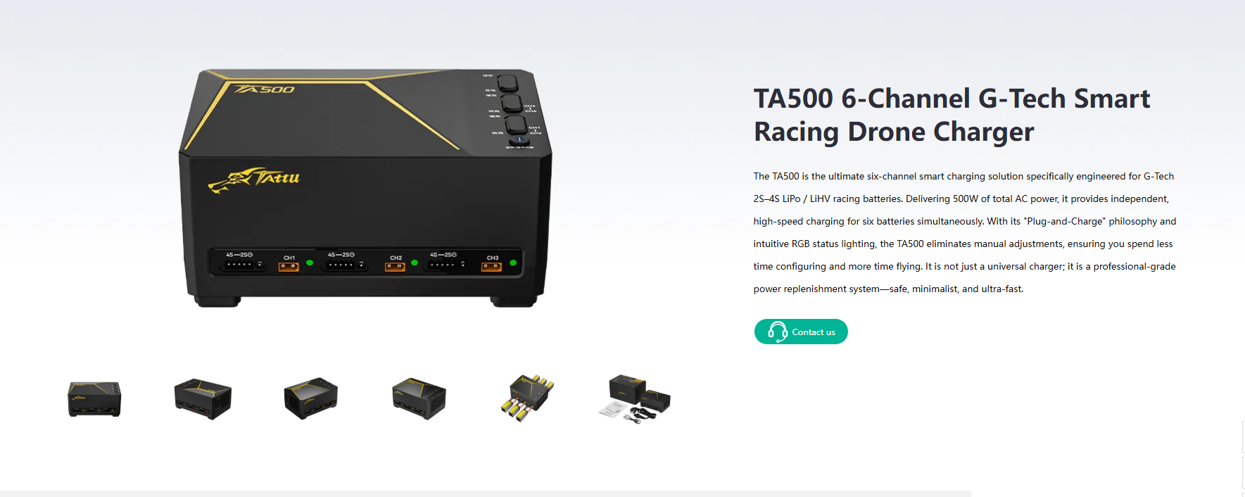 TATTU TA500 Pengisi Daya Drone - Drone Racing Charger ulasan dan harga