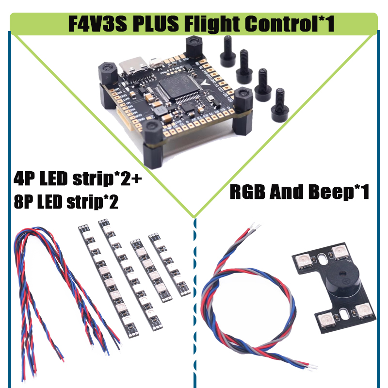 RCtoSky F4V3S PLUS F722 F745 H - Drone Racing Flight Controller ulasan dan harga
