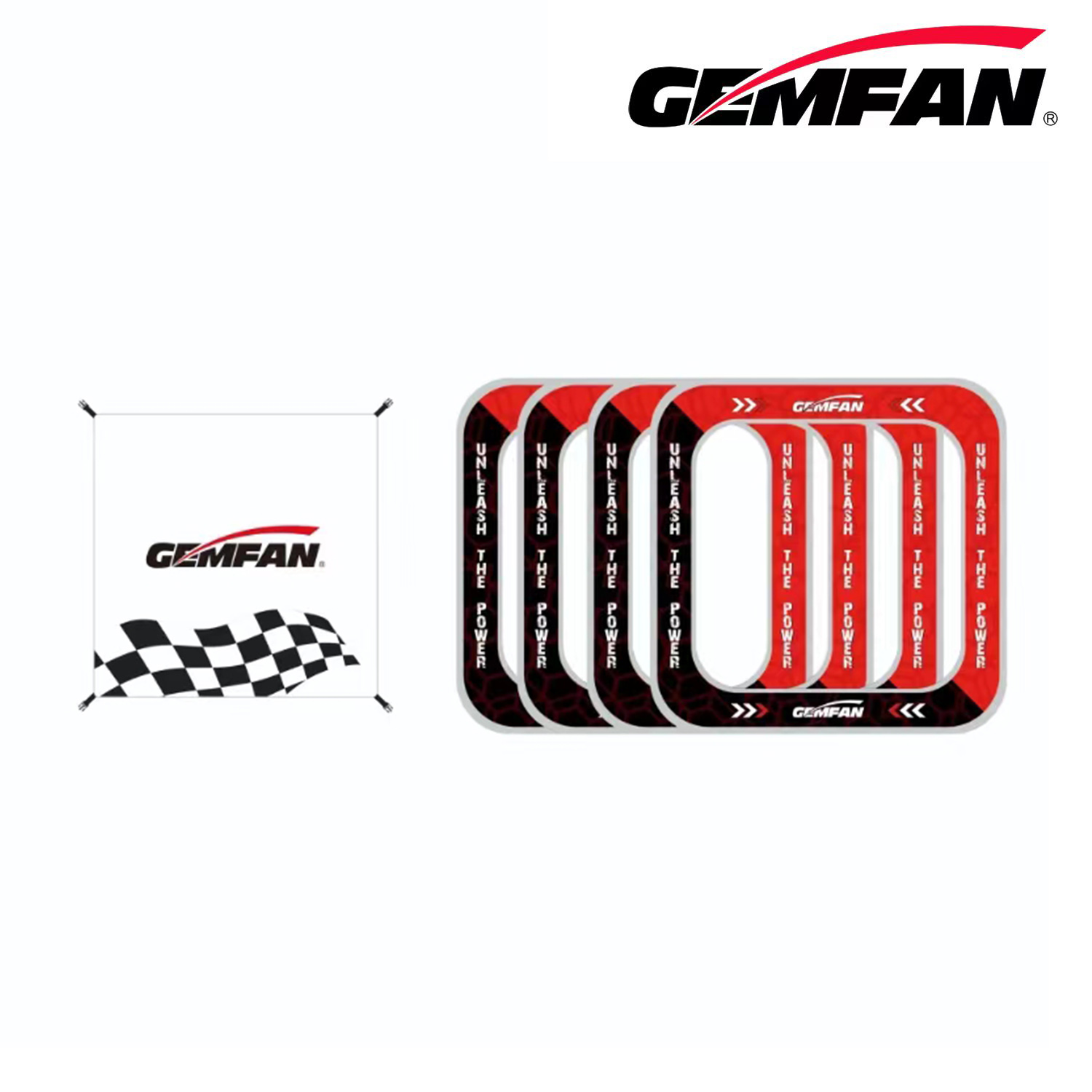 GEMFAN Drone persegi panjang 8 - Drone Racing Flag ulasan dan harga